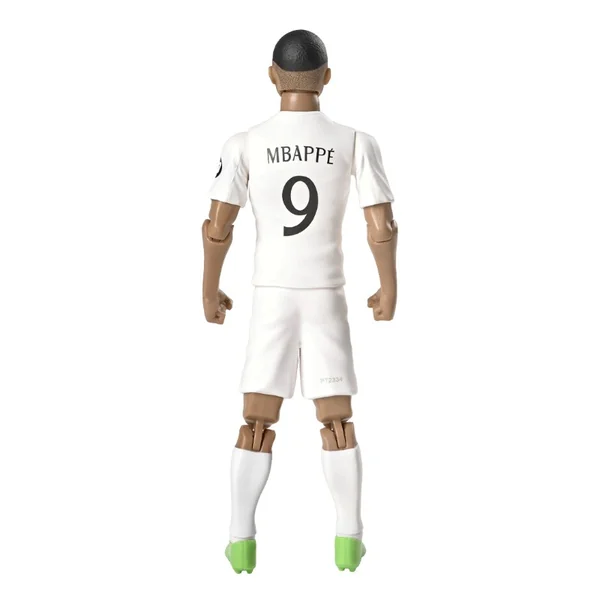 Figurine articulée Kylian Mbappé tenue Real Madrid - Megableu