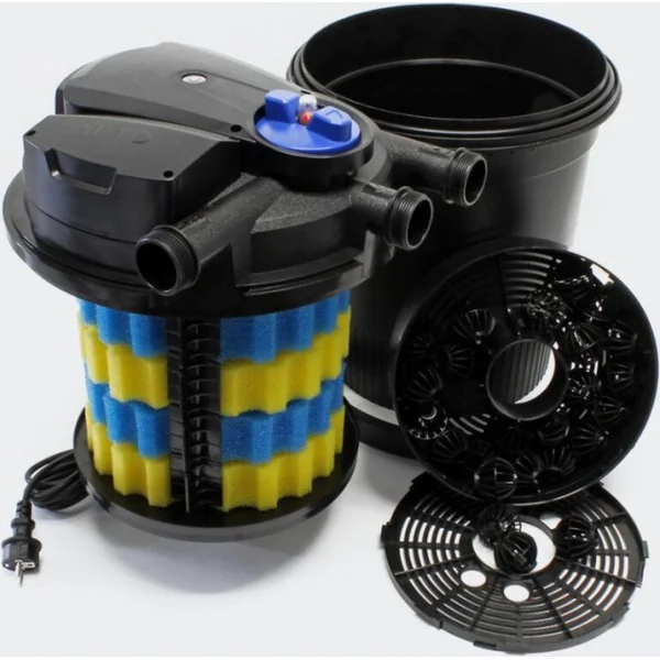 Filtre à pression INVITAL 20000 AUTO pour étang avec UV