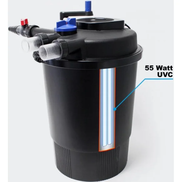 Filtre à pression INVITAL 30000 pour étang avec UV