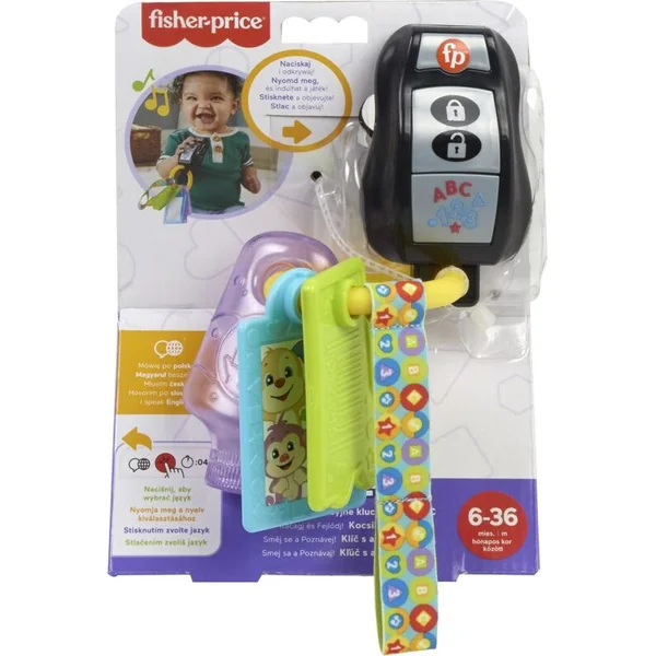 Fisher-Price Clé avec activités CZ/SK/ENG/HU/PL
