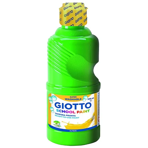 Flacon 250 ml School Gouache Giotto Vert Printemps