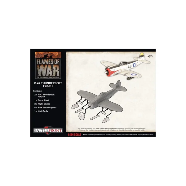 Flames of War - P-47 Thunderbolt Fight Flight