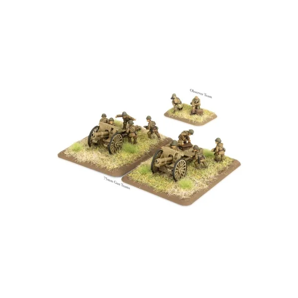 Flames of War - Pacific - Japanese 75mm Field Artillery Section