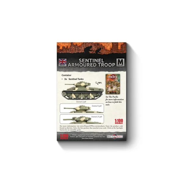 Flames of War - Pacific - Sentinel Armoured Troop