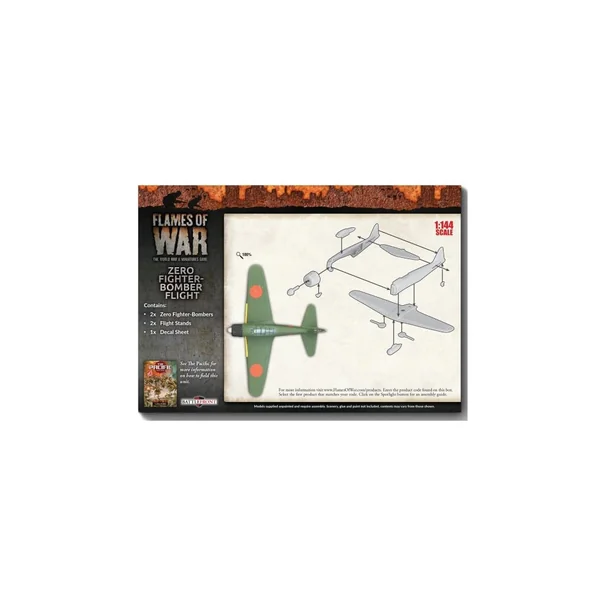 Flames of War - Pacific - Zero Fighter-Bomber Flight