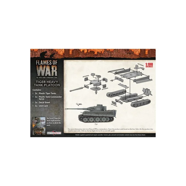 Flames of War - Tiger Heavy Tank Platoon