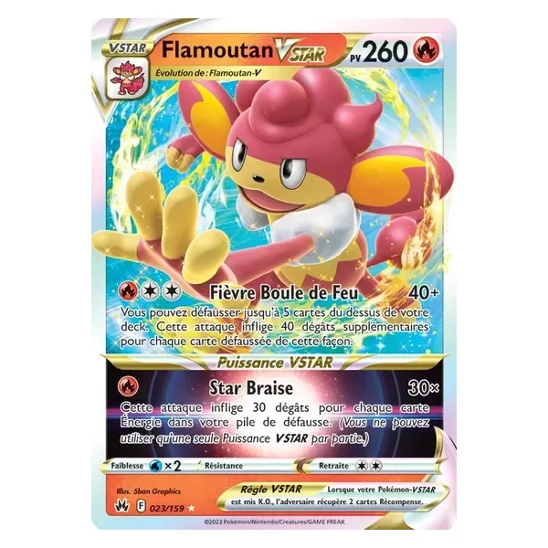 Flamoutan VSTAR – Zénith Suprême – 023/159