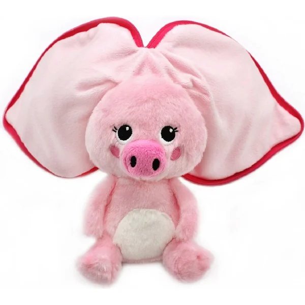 FLIPETZ 2v1 Peluche cochon / radis - Piglet