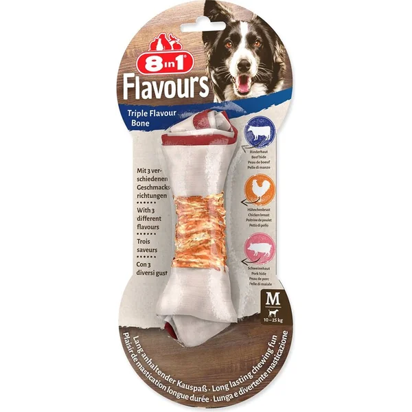 Friandise 8in1 Triple Flavour os à mâcher M