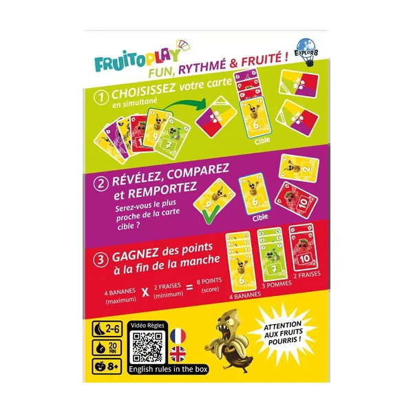 Fruitoplay - Jeu Rescapé