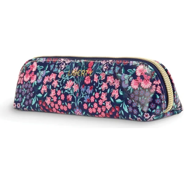Galison Trousse Liberty Tanjore Gardens bleu