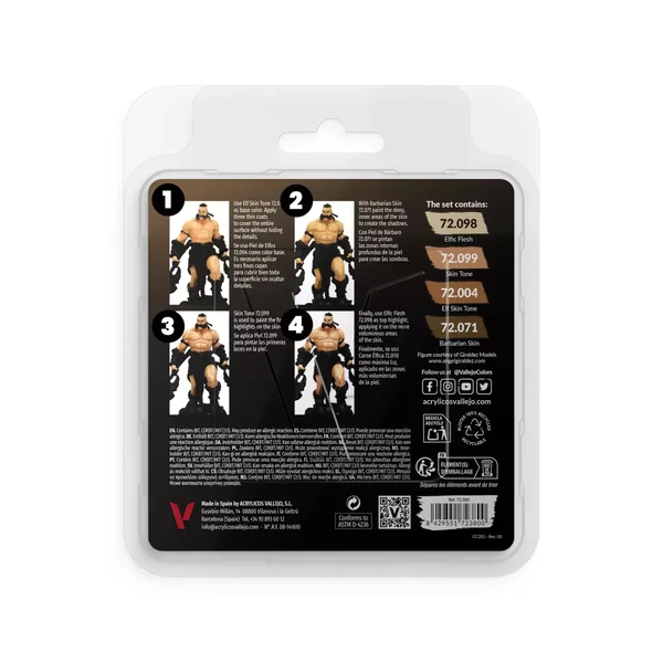 Game Color Set Chair Bronzée - Peinture