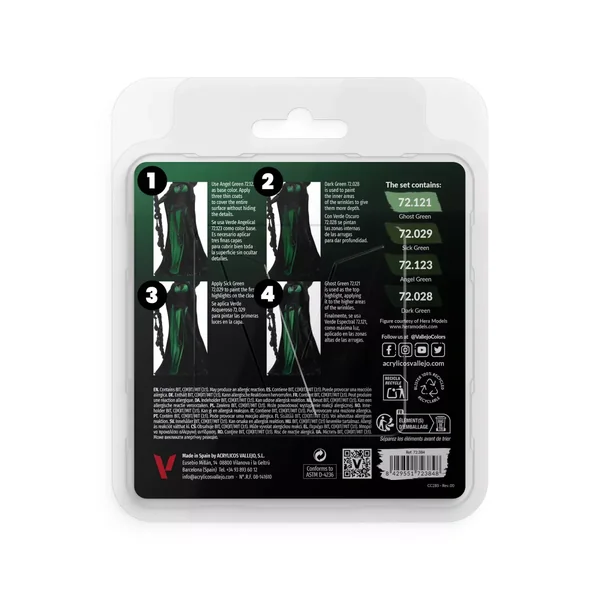 Game Color Set Vert - Peinture