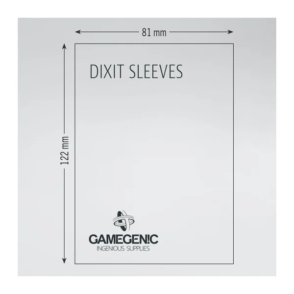 Gamegenic - PRIME - Dixit Sleeves - 81 x 122 mm