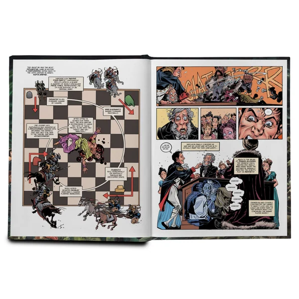 Gamemasters: The Comic Book History of Roleplaying Games - Hardcover Book