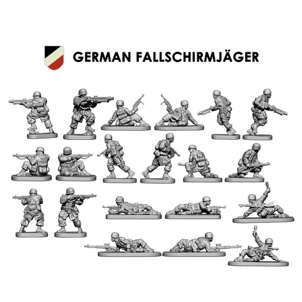 German Fallschirmjaeger (12mm)