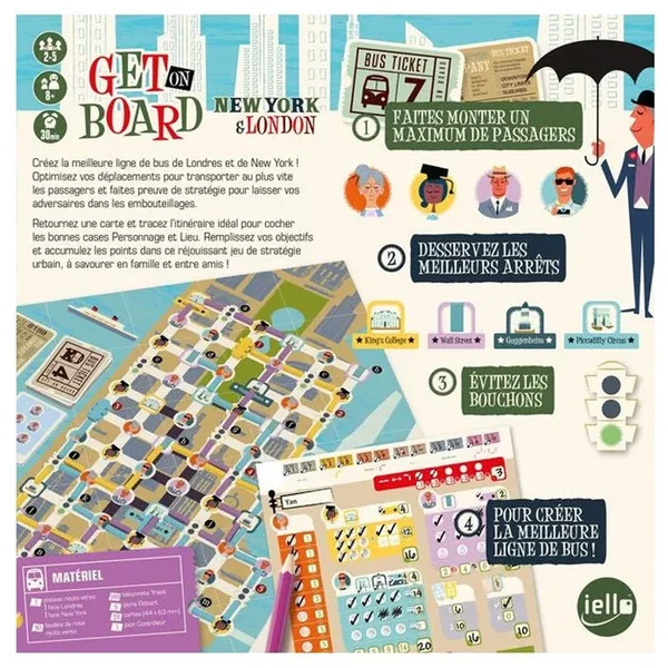 Get on Board : London et New York