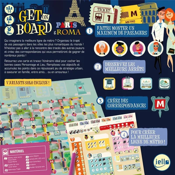 Get On Board - Paris / Rome