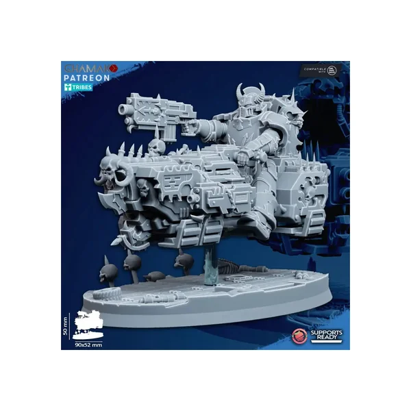 Ghamak - Chevaliers hérétiques - Traître A-Grav à moto