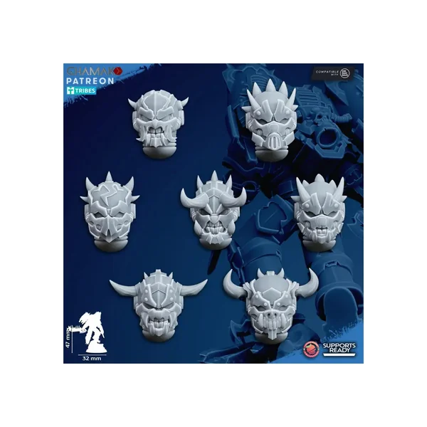 Ghamak - Chevaliers hérétiques - Vautours du Chaos x10