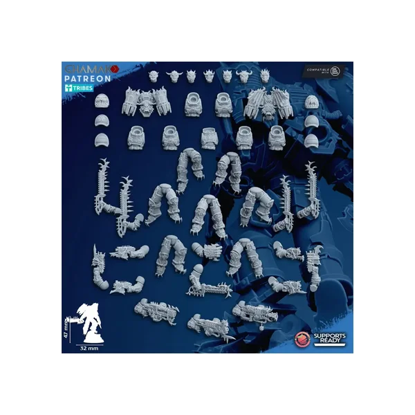 Ghamak - Chevaliers hérétiques - Vautours du Chaos x10