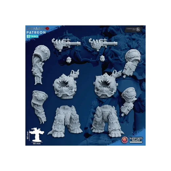 Ghamak - Chevaliers hérétiques - Éradicateurs possédés x2