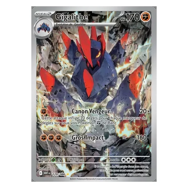 Gigalithe – Flamme Blanche – 129/086