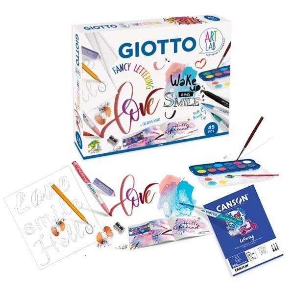 Giotto Art Lab - coffret d'activités Fancy Lettering