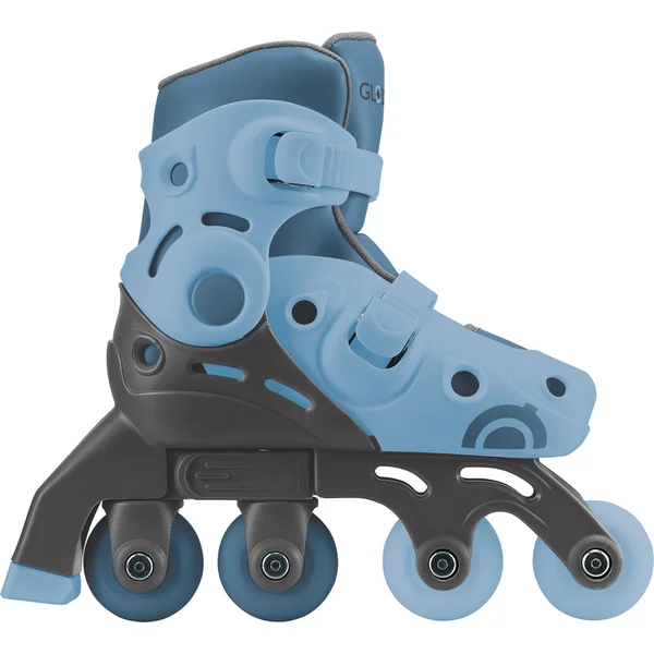 Globber patins à roulettes pour enfants 2 en 1 taille 30-33 - Ash Blue