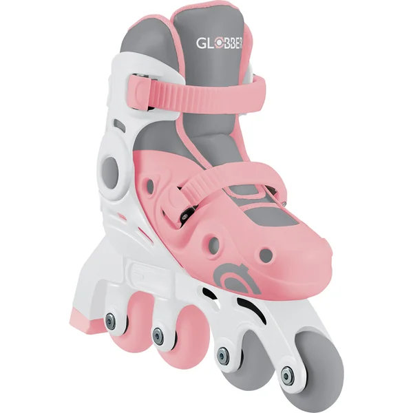 Globber patins à roulettes pour enfants 2 en 1 taille 30-33 - Pastel Pink