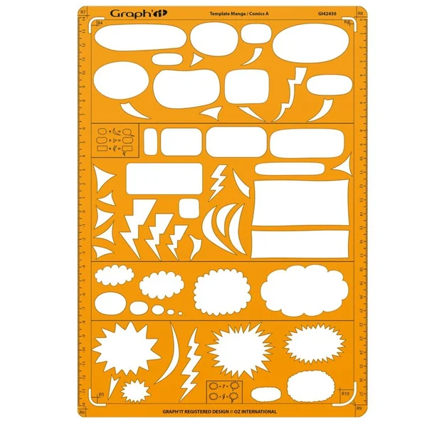 GRAPH'IT Trace Bulle Comics Manga A