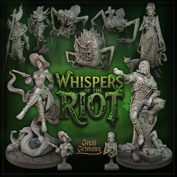Great Grimoire - Whispers of the Riot - Set Complet