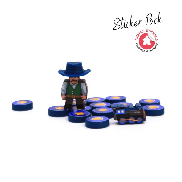 Great Western Trail : Argentine - Set d'autocollants