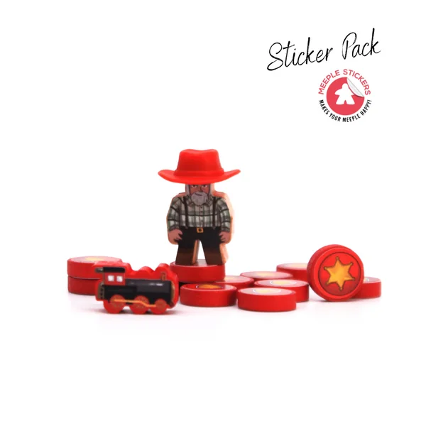 Great Western Trail : Argentine - Set d'autocollants