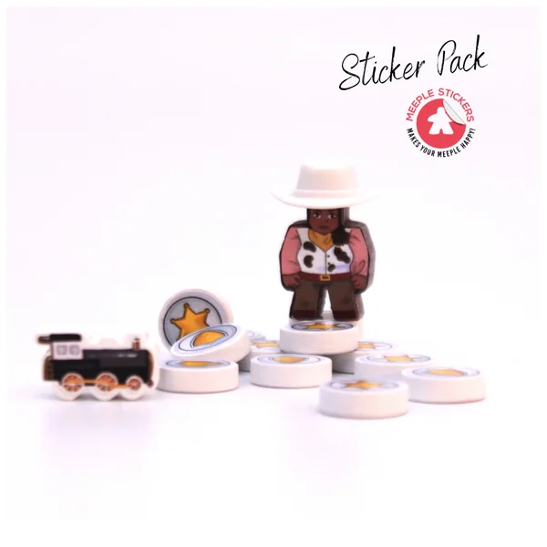 Great Western Trail : Argentine - Set d'autocollants