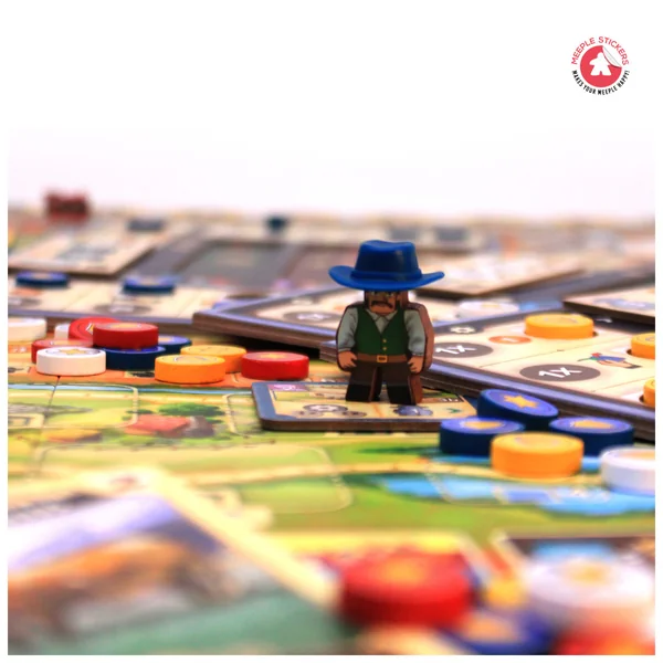 Great Western Trail : Argentine - Set d'autocollants