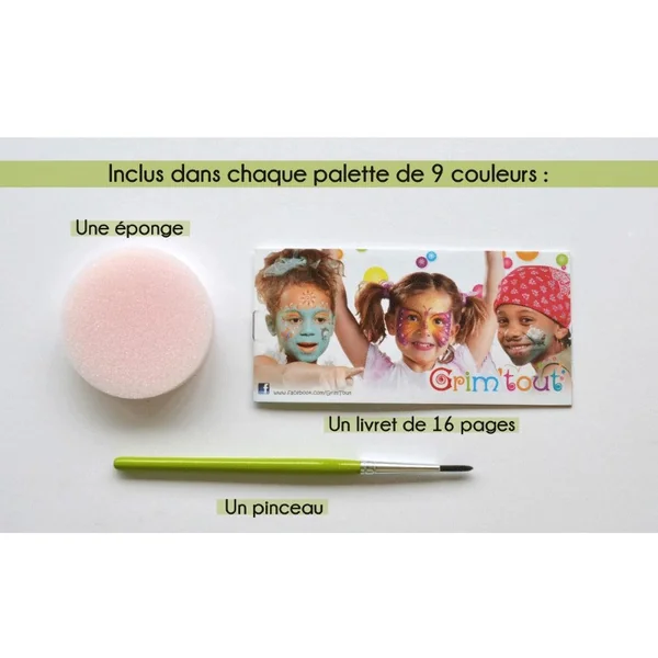 GRIM'TOUT Palette 9 couleurs Maléfice