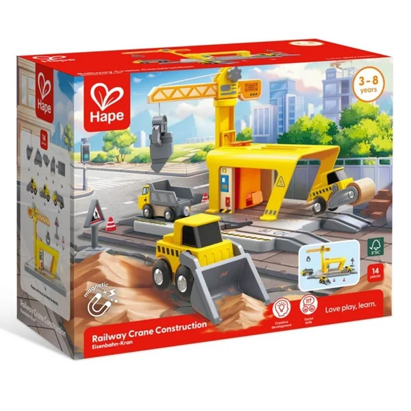 Grue pour circuit de Train - Hape