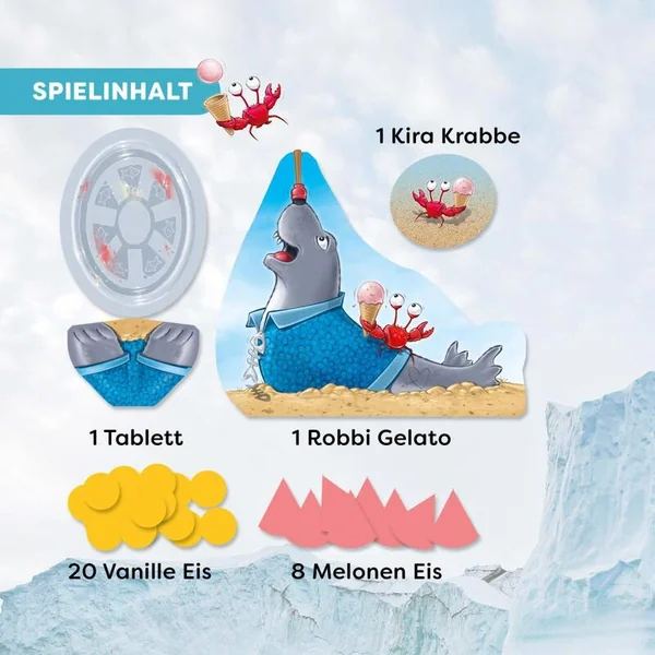 Haba Mini jeu pour enfants Robbi Gelato à partir de 6 ans