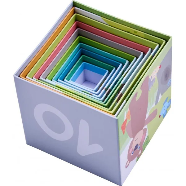 Haba Pyramide empilable Animaux de la forêt