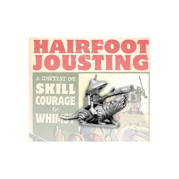 Hairfoot Jousting - Wartnose Jouster Riding a Molerat