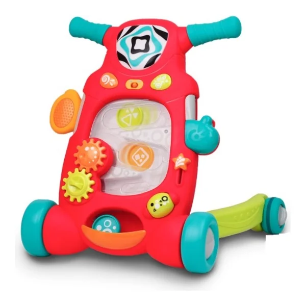 HAP-P-KID Mon trotteur musical avec activités 2 en 1