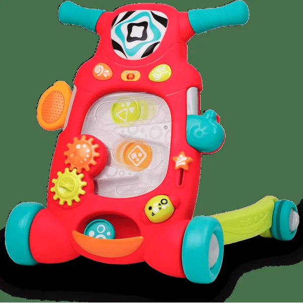 HAP-P-KID Mon trotteur musical avec activités 2 en 1