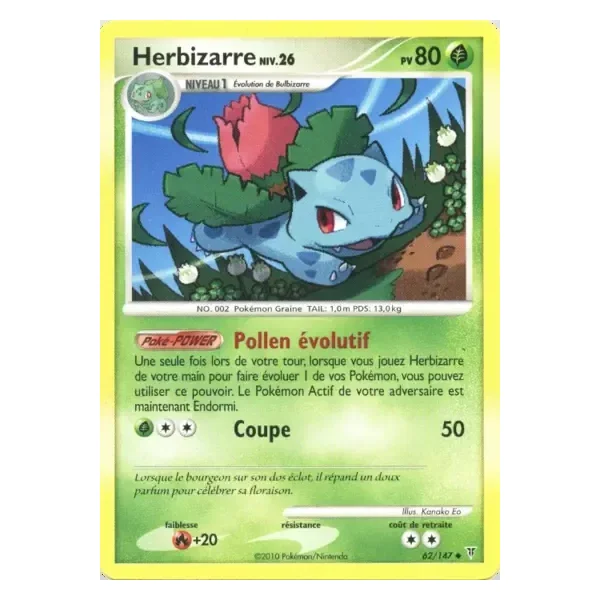 Herbizarre Lv.26 – Vainqueurs Suprêmes – 062/147