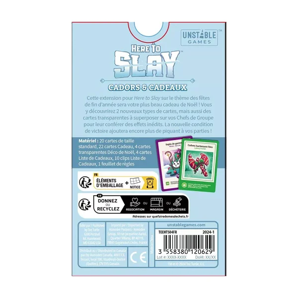 Here To Slay : Cadors et Cadeaux - Extension