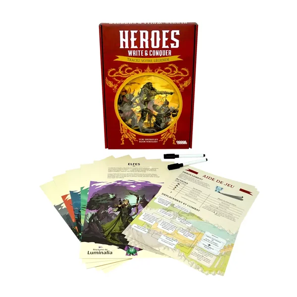 Heroes, Write & Conquer