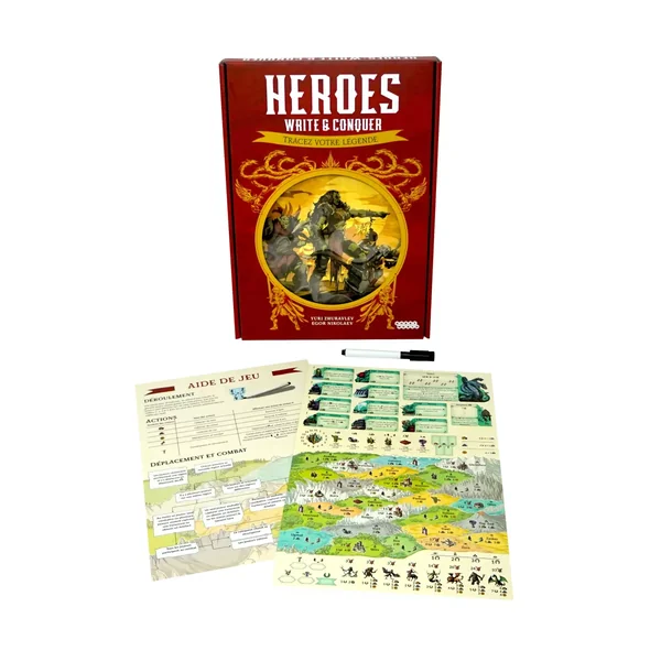 Heroes, Write & Conquer