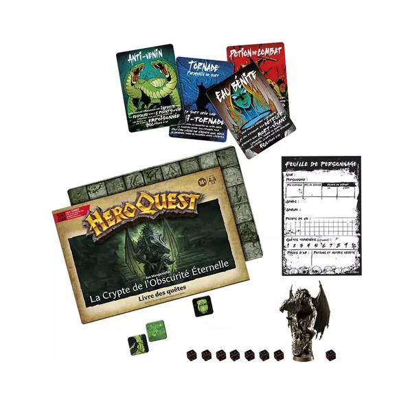 HeroQuest - La Crypte De L'Obscurité Éternelle