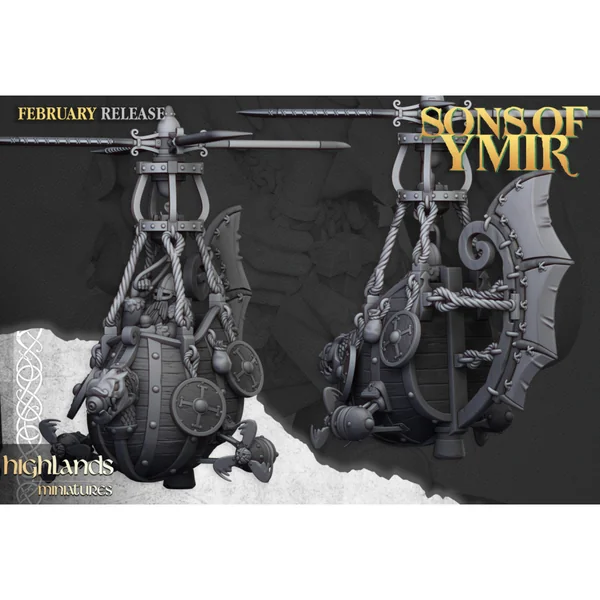 Highlands Miniatures - Sons Of Ymir - Dwarf Flying Machine Helices