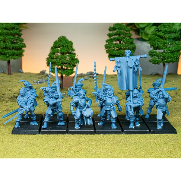 Highlands Miniatures - Sunland - Landsknechts with EMC